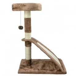 TIRAGRAFFI NOBLEZA ALBERO GATTI CON CORDA E PALLINA A 2 PIANI 50 X 35 X 72 CM