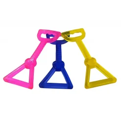 TIRAMORSI GIOCO GOMMA 23X9X1.5 CM DA MASTICARE MORDE MANIGLIA CANE DENTI ANIMALI