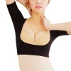 TOP MODELLANTE NERO SHAPERS SOSTEGNO SENO BRACCIA SPALLE DONNA TG. L/XL FASCIA