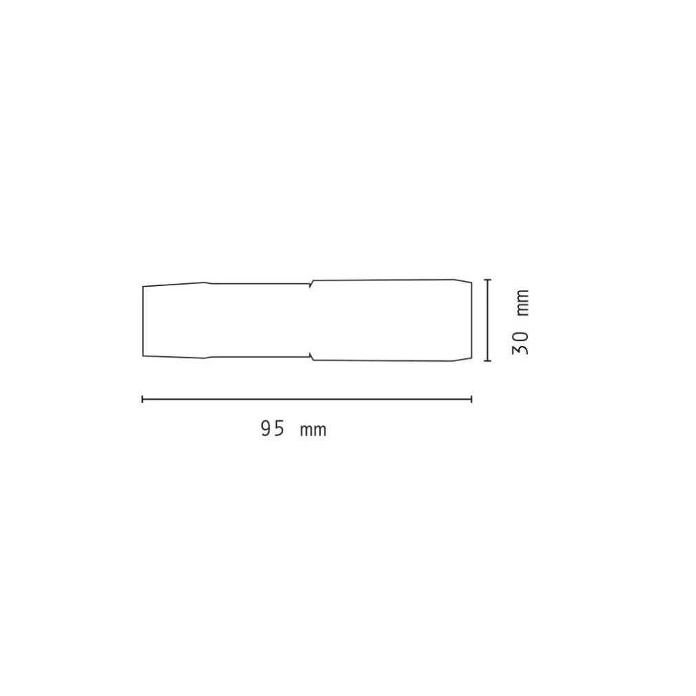 TORCIA ELETTRICA LUCE LED SMD IN ALLUMINIO TASCABILE PORTATILE RESISTENTE DT2036