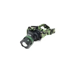 TORCIA LAMPADA FRONTALE LED DA TESTA RICARICABILE NOTTURNA CAMPEGGI PESCA Q-S120