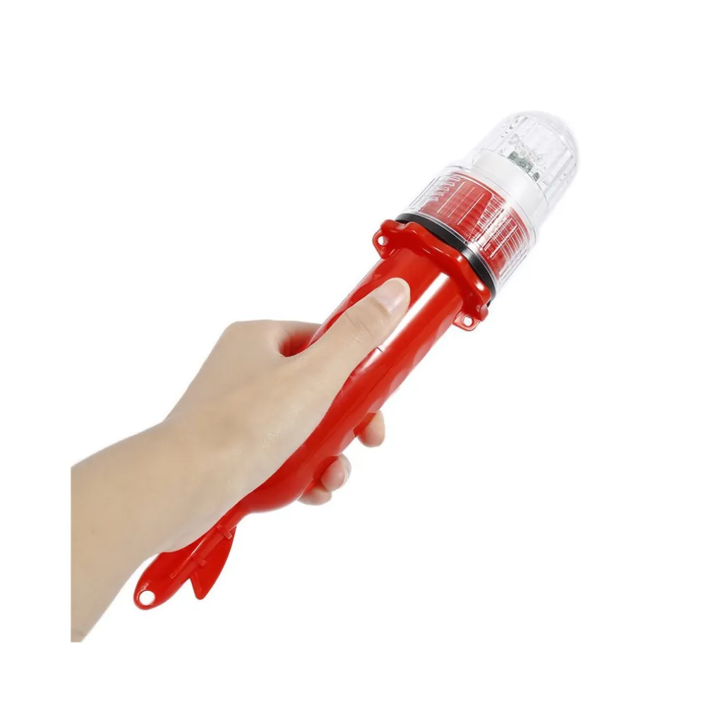 TORCIA LAMPADA LUCE LED EMERGENZA PER BARCHE MARE GALLEGGIANTE SEGNALAZIONE