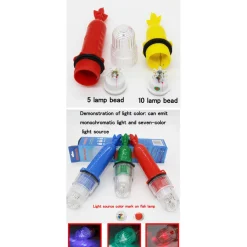 TORCIA LAMPADA LUCE LED EMERGENZA PER BARCHE MARE GALLEGGIANTE SEGNALAZIONE