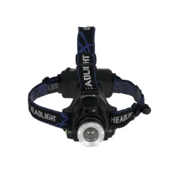 TORCIA LED DA TESTA FRONTALE RICARICABILE INDUZIONE CREE T6 REGOLABILE DT-2169