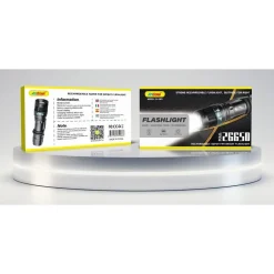 TORCIA RICARICABILE SUPER POTENTE PER CAMPING PESCA NOTTURNA CACCIA 30W Q-5101