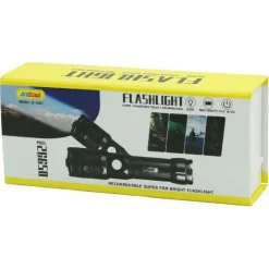 TORCIA RICARICABILE USB 26650MAH IPX6 IMPERMEABILE LAVORO CACCIA CAMPEGGI Q-5107