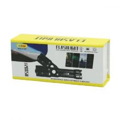 TORCIA RICARICABILE USB 26650MAH IPX6 IMPERMEABILE LAVORO CACCIA CAMPEGGI Q-5107