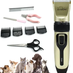 TOSATRICE ELETTRICA PROFESSIONALE TAGLIACAPELLI Q-CW99 CORDLESS PER CANI GATTI