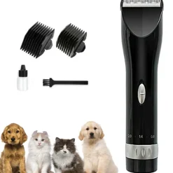 TOSATRICE SENZA FILI CANI GATTI RASOIO ELETTRICO TOSATORE RICARICABILE Q-T180