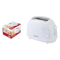 TOSTAPANE PER 2 FETTE 700 W 7 LIVELLI FUNZIONE SCONGELAMENTO TOAST BIANCO