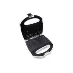 TOSTIERA ELETTRICA DA 750W MACCHINA PIASTRA PER FARE SANDWICH TOAST 3708 DOPPIO