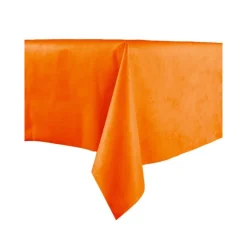 TOVAGLIA PLASTIFICATA RETTANGOLARE TAVOLO TAVOLA 137X183CM ARANCIONE