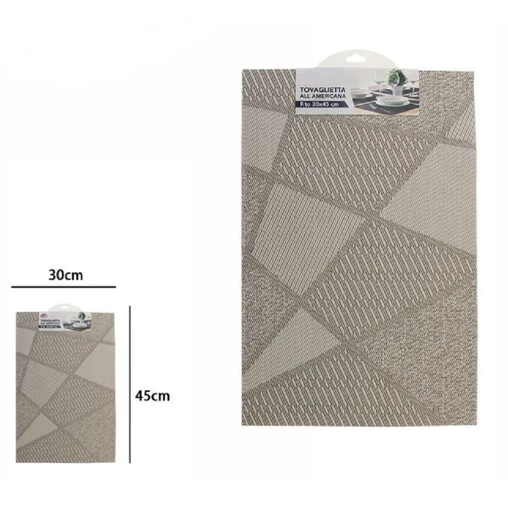 TOVAGLIETTA ALL'AMERICANA TOVAGLIETTE PER COLAZIONE CUCINA TAVOLA 30X45 CM 72296