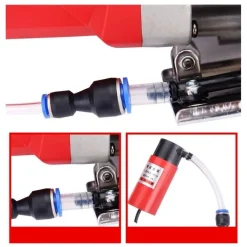 TRACCIATRICE SCANALATRICE A DISCO 5 DISCHI SCANALATORE MURO 2800W POMPA ACQUA