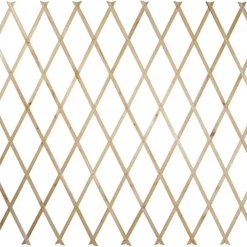 TRALICCIO LEGNO RETE ESTENSIBILE PIANTE RAMPICANTI STACCIONATA 180X60 CM 129682