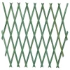 TRALICCIO RETE ESTENSIBILE IN LEGNO VERDE PER PARETE DA GIARDINO PIANTE 180X60cm