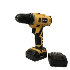 TRAPANO AVVITATORE A DOPPIA BATTERIA AL LITIO 24V + 92 ACCESSORI CON VALIGIA