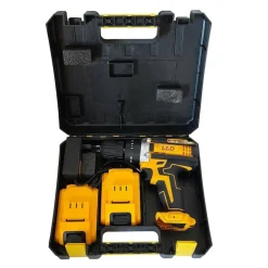 TRAPANO AVVITATORE A PERCUSSIONE 24V DOPPIA BATTERIA A LITIO + VALIGETTA DW24I