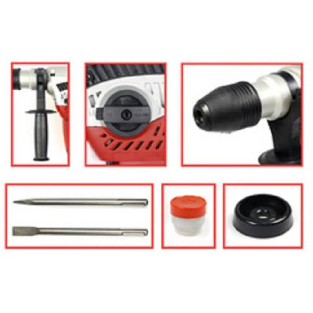 TRAPANO TASSELLATORE MARTELLO DEMOLITORE 1050W 40MM SDS MAX ROTAZIONE PERCUSSIONE