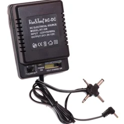 TRASFORMATORE ALIMENTATORE CORRENTE UNIVERSALE 500mA DA 1.5V A 12V AC DC