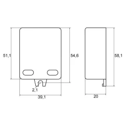 TRASFORMATORE LED DRIVER ALIMENTATORE BIANCO 10 W 17-29V 350MA LAMPADE STRISCE