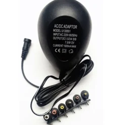 TRASFORMATORE TND ALIMENTATORE UNIVERSALE 1000mA DA 1.5V A 12V AC DC ADATTATORI