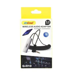 TRASMETTITORE AUDIO WIRELESS BLUETOOTH PLUG & PLAY CON USB JACK DA 3,5 MM Q-H10