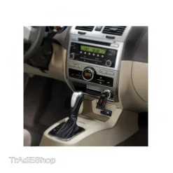 TRASMETTITORE BLUETOOTH VIVAVOCE CON DISPLAY FM LETTORE MP3 USB MODULATORE AUTO