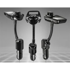 TRASMETTITORE FM BLUETOOTH WIRELESS T10 KIT AUTO VIVAVOCE LETTORE MP3 USB