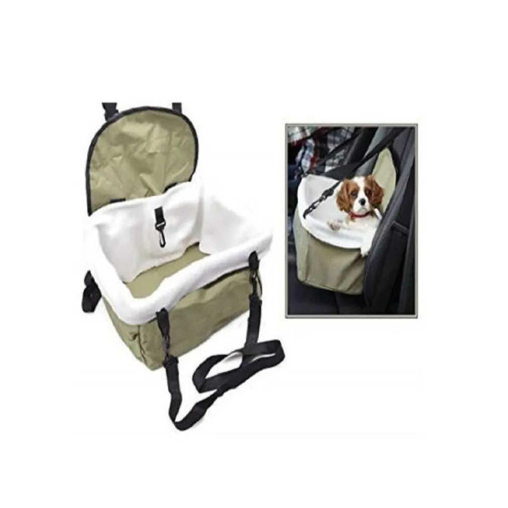 TRASPORTINO DA AUTO CUCCIA SEDILE VIAGGIO PER CANE GATTO CONIGLIO TRENO LETTINO