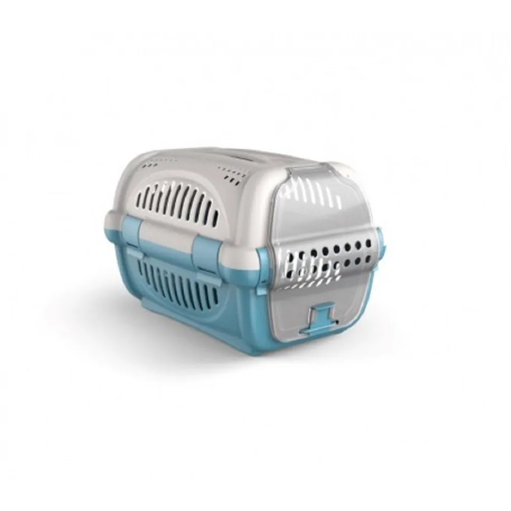 TRASPORTINO IN PLASTICA MODELLO RHINO PER CANI E GATTI DA VIAGGIO 51x34,5x33 CM