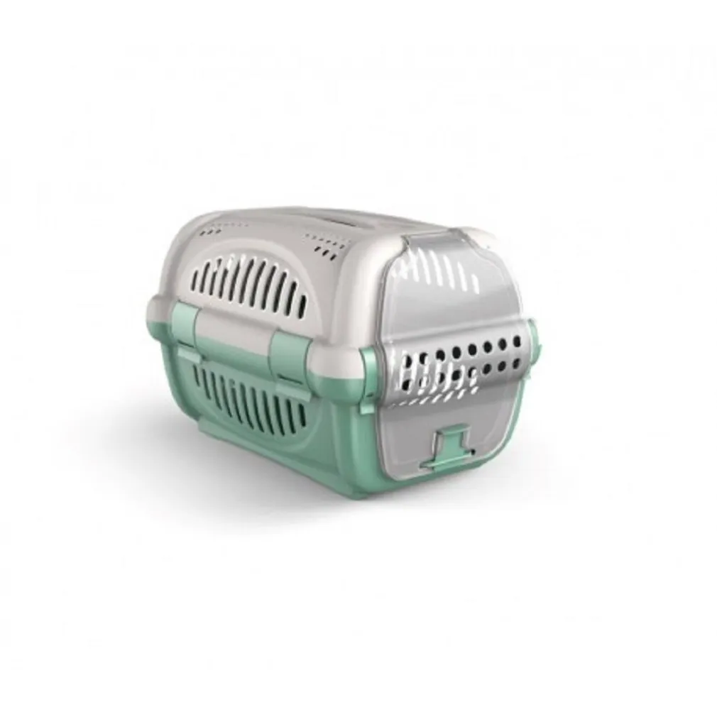 TRASPORTINO IN PLASTICA MODELLO RHINO PER CANI E GATTI DA VIAGGIO 51x34,5x33 CM