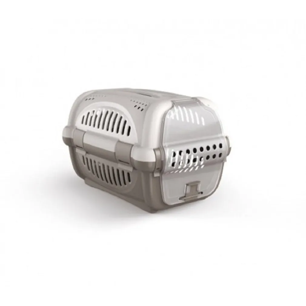 TRASPORTINO IN PLASTICA MODELLO RHINO PER CANI E GATTI DA VIAGGIO 51x34,5x33 CM