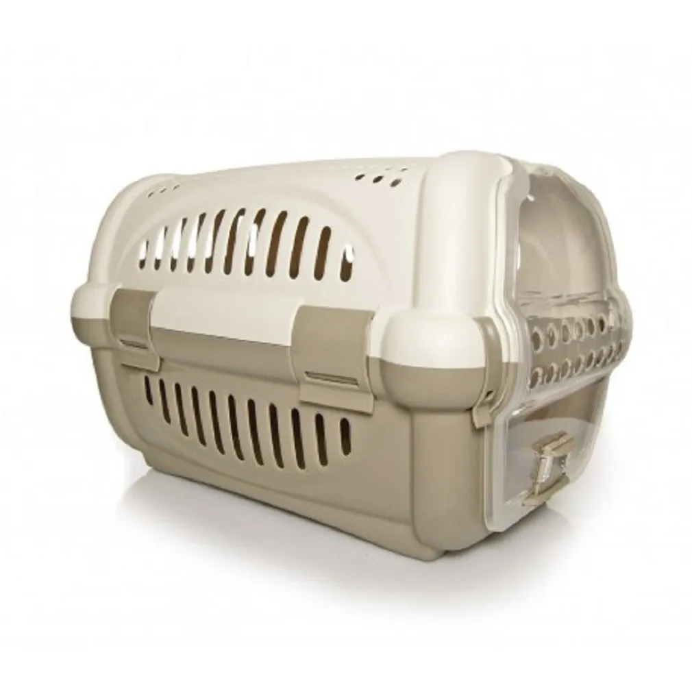 TRASPORTINO IN PLASTICA MODELLO RHINO PER CANI E GATTI DA VIAGGIO 51x34,5x33 CM