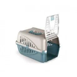 TRASPORTINO IN PLASTICA PER ANIMALI PANZER MADE IN ITALY 50 X 33 X 21 CM