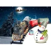 TRENINO ELETTRICO CON LUCI E SUONI SOTTO ALBERO DI NATALE DIAMETRO Ø 78CM 90127