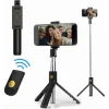 TREPPIEDE 3IN1 SELFIE STICK BLUETOOTH ASTA ESTENSIBILE CON TELECOMANDO PORTATILE
