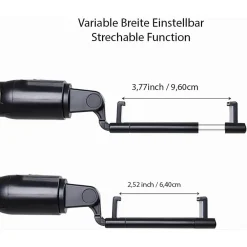 TREPPIEDE 3IN1 SELFIE STICK BLUETOOTH ASTA ESTENSIBILE CON TELECOMANDO PORTATILE