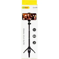 TREPPIEDI PER SELFIE STICK PER CELLULARE TELECAMERA CONTROLLER BLUETOOTH Q-LH8