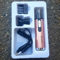 TRIMMER GM3112 2IN1 RIFINITORE REGOLATORE PER NASO ORECCHIE BATTERIA RICARICABILE