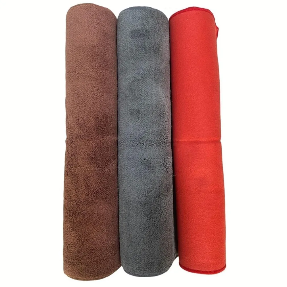 TRIS PANNI IN MICROFIBRA PER PULIZIA SPORCO VETRI ESTERNI INTERNI AUTO MULTICOLORE