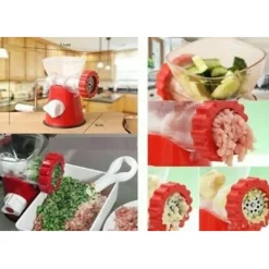 TRITACARNE MANUALE TRITA CARNE TRITA VERDURE CON DOPPIO DISCO A MANOVELLA