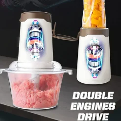 TRITACARNE MULTIFUNZIONALE 3 IN 1 ACCESSORIO PER CUCINA CASA ALIMENTI Q-T164