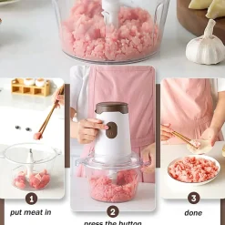 TRITACARNE MULTIFUNZIONALE 3 IN 1 ACCESSORIO PER CUCINA CASA ALIMENTI Q-T164