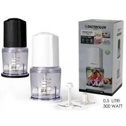 TRITATUTTO FRULLATORE ELETTRICO DA CUCINA TRITA TUTTO MINI ROBOT DA CUCINA 500ML