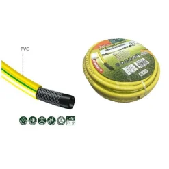 TUBO ACQUA IRRIGAZIONE PVC RETINATO DA GIARDINO PROFESSIONALE Ø5/8" 30MT 9009807