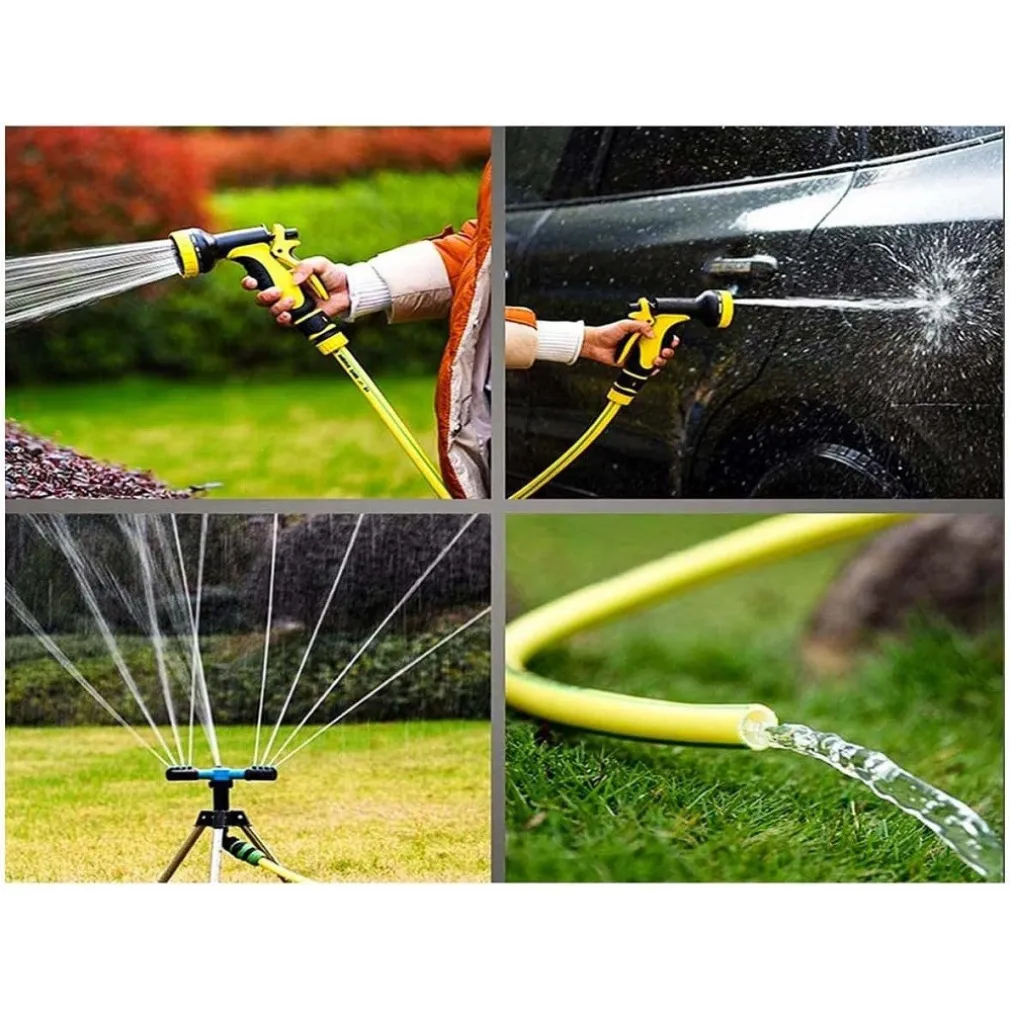 TUBO ACQUA IRRIGAZIONE PVC RETINATO DA GIARDINO PROFESSIONALE Ø5/8" 30MT 9009807