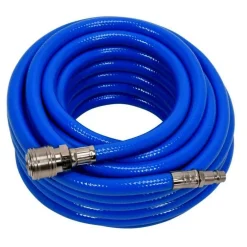 TUBO ARIA COMPRESSA FLESSIBILE PER COMPRESSORE 12 METRI RACCORDO RAPIDO 1/4″