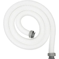 TUBO DA 3 MT DIAM.38 MM PER POMPE FILTRI A SABBIA BIANCO RICAMBIO PISCINA 58368