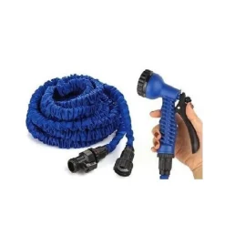 TUBO ESPANDIBILE ANNAFFIATORE DA GIARDINO PISTOLA POMPA FLESSIBILE MAGICO METRI